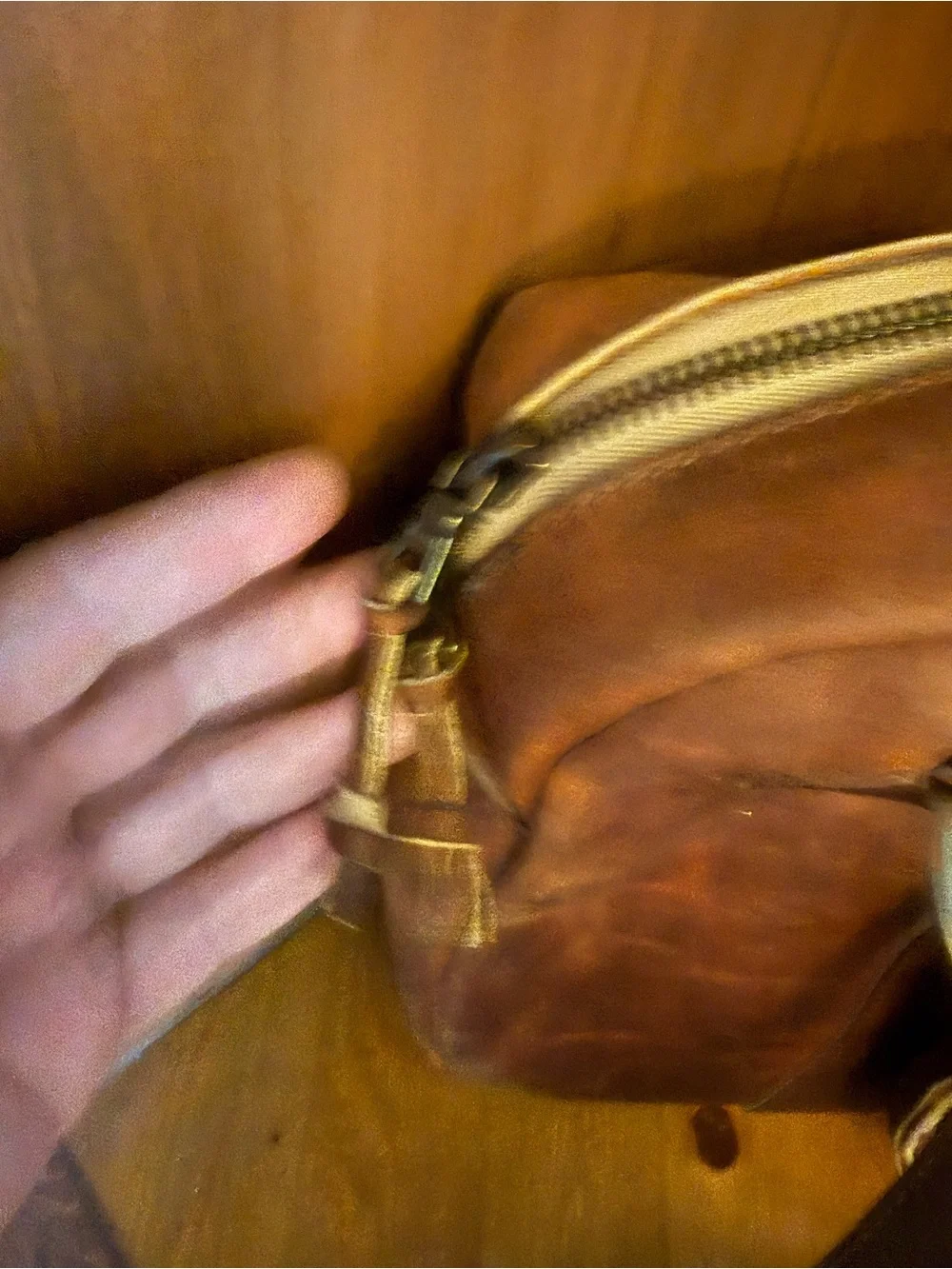 Jack Foster SLIM BRIEFCASE IN RED WING COPPER ROUGH AND TOUGH 3 extra folders